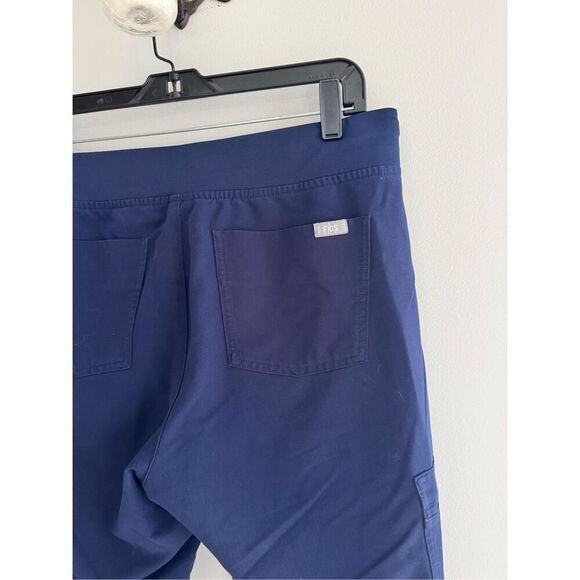 Figs Zamora Jogger Pants Navy Blue High Waisted Scrubs, Women’s M - Picture 7 of 8